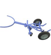 M115 Drum Trolley Four Wheel for Warehouse, Factory and Industrial Drum Handling Use, Heavy Duty Drum Carrier for Safe Transport, Positioning and Daily Material Movement Tasks 